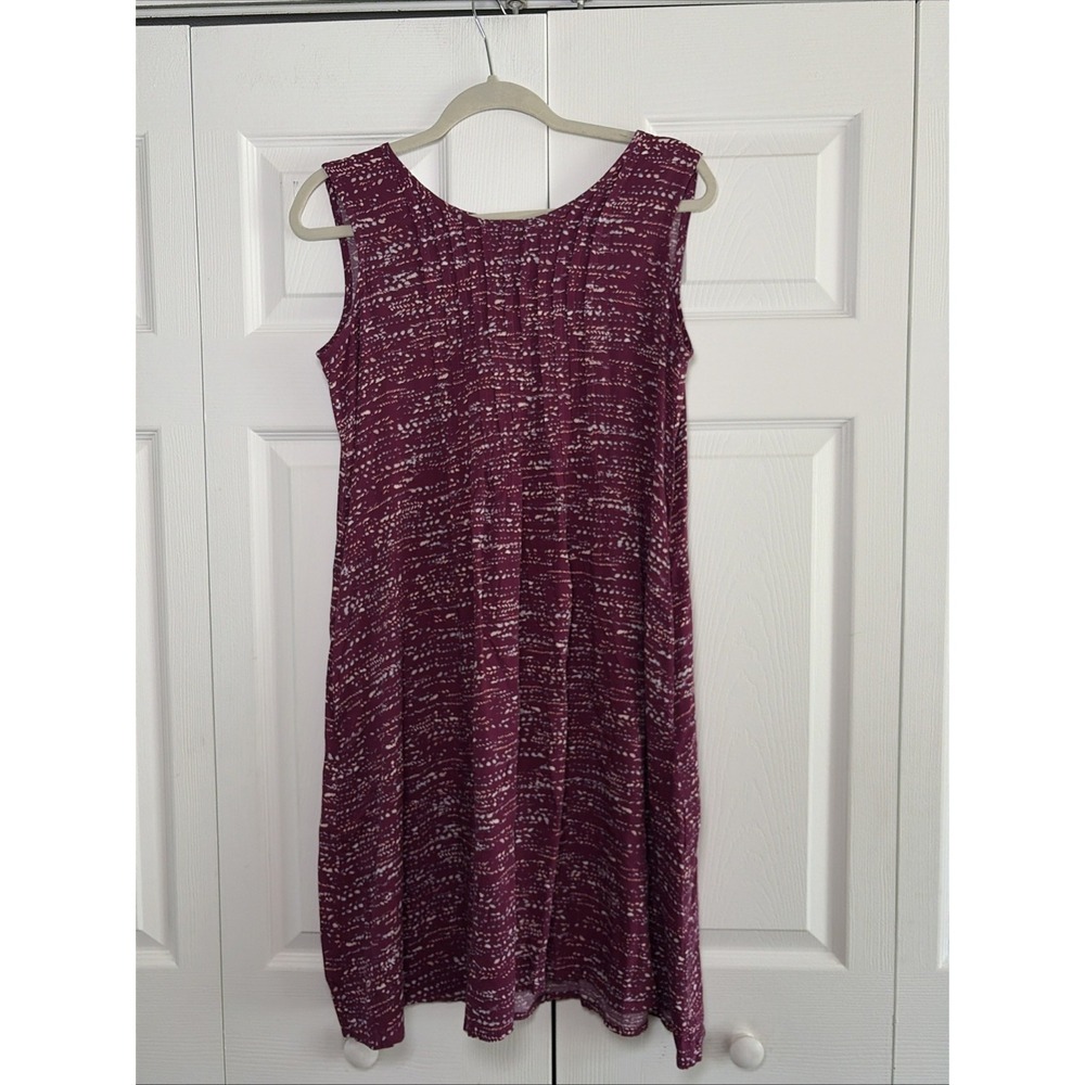 Sonoma Goods For Life Sleeveless Shift Dress Womens Size S Purple Boho Breezy